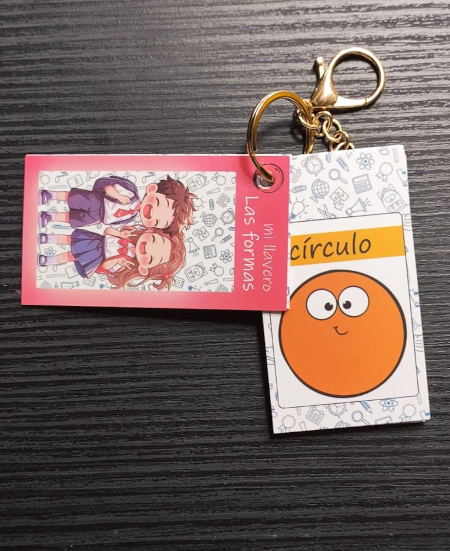 Llavero Didactico Indispensable Primaria Preescolar Educativo Las Formas