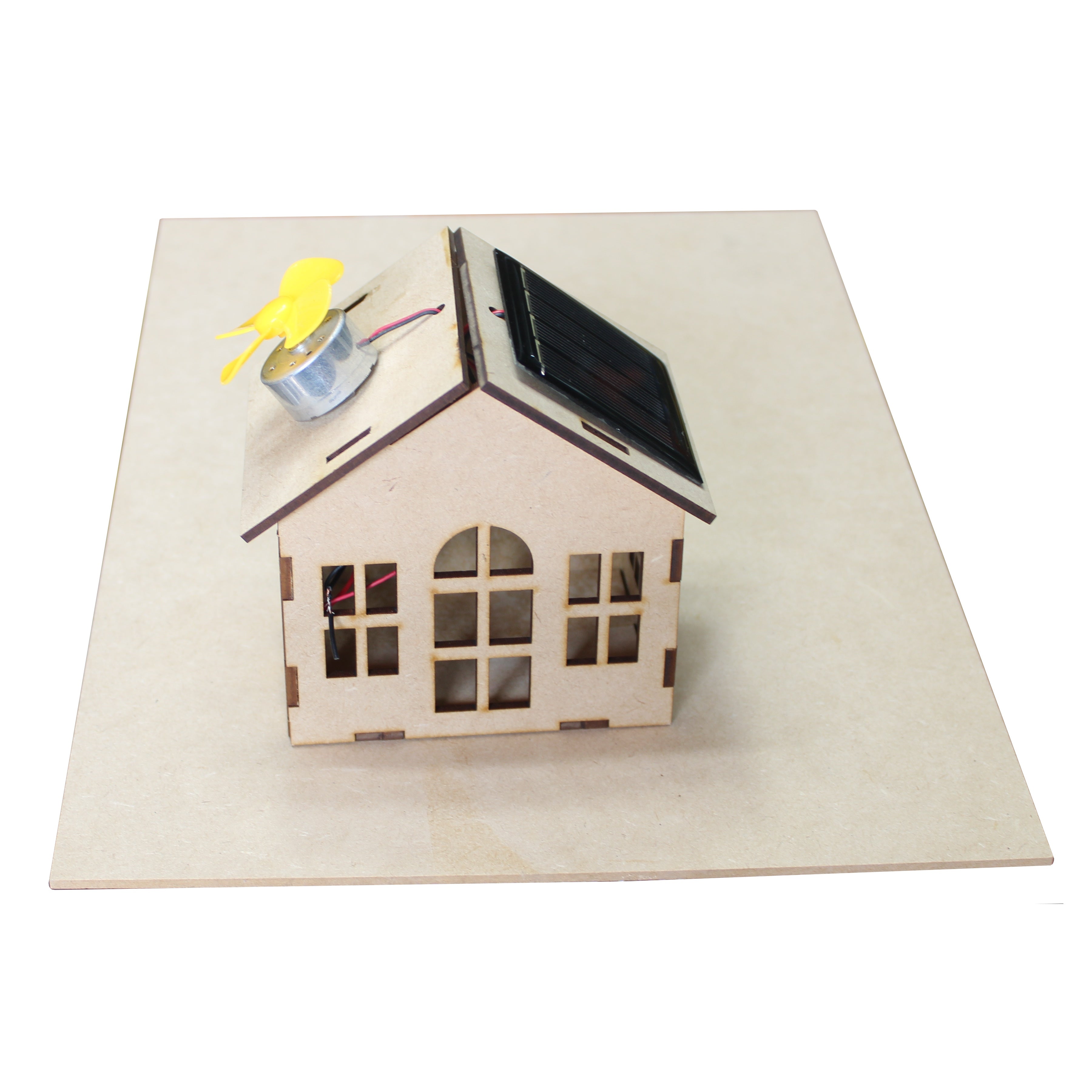 Casa Maqueta Madera Armar Proyecto Educativo Solar Escolar