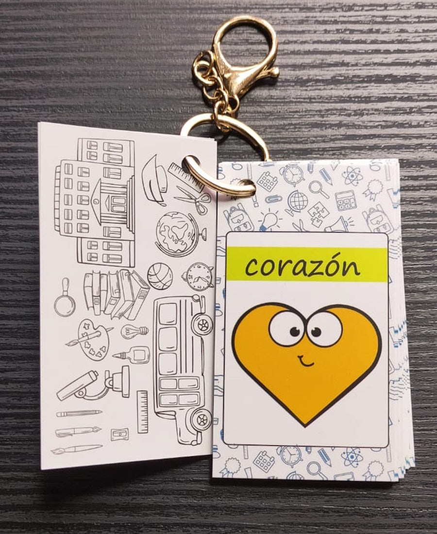 Llavero Didactico Indispensable Primaria Preescolar Educativo Las Formas