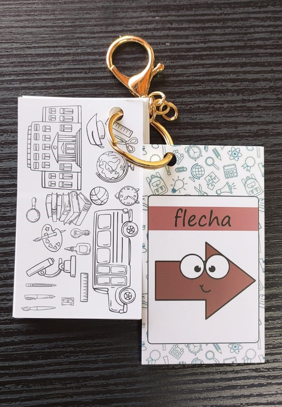 Llavero Didactico Indispensable Primaria Preescolar Educativo Las Formas