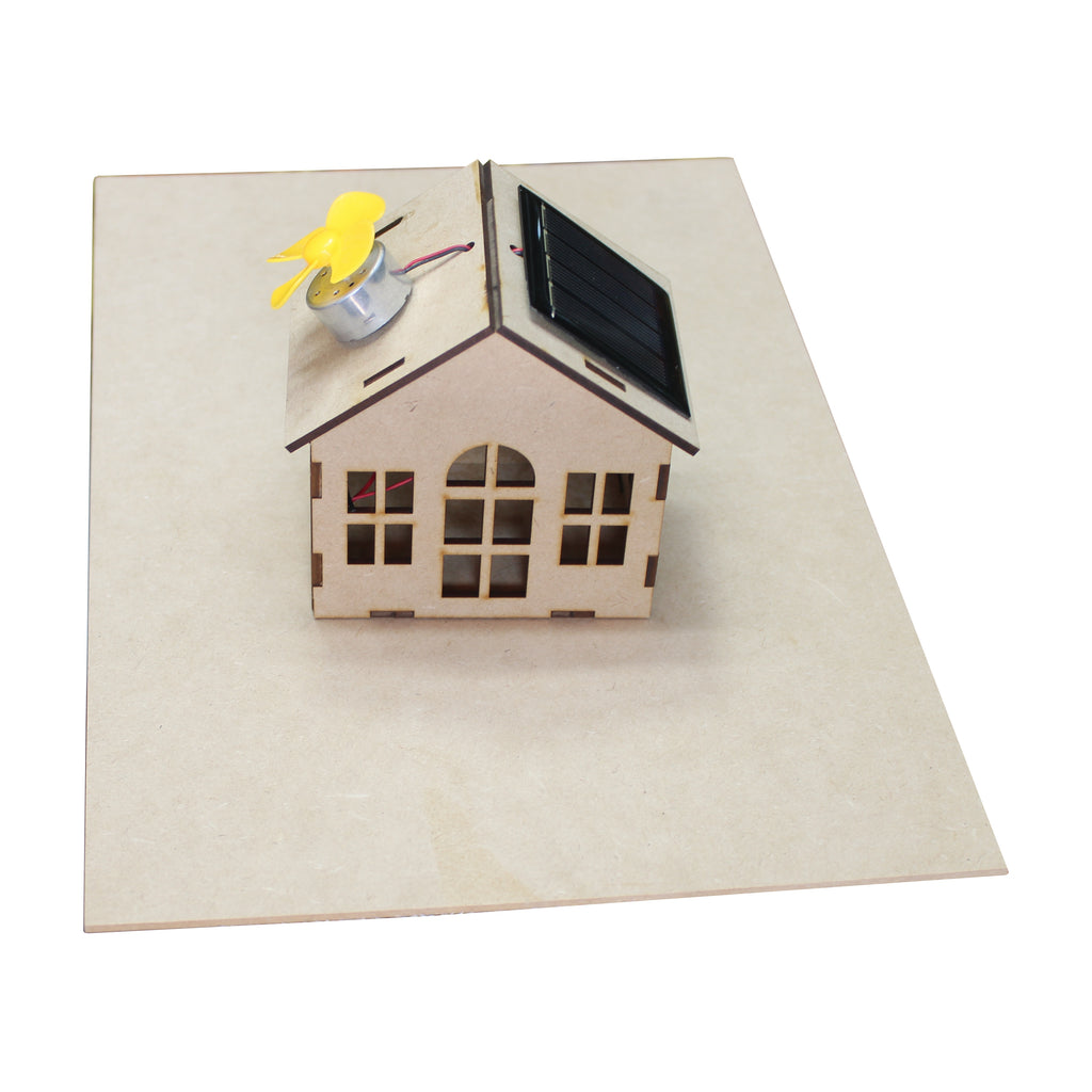 Casa Maqueta Madera Armar Proyecto Educativo Solar Escolar