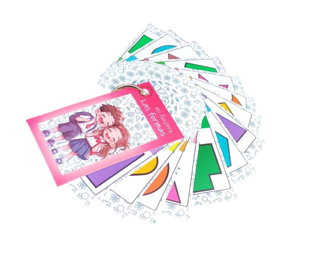 Llavero Didactico Indispensable Primaria Preescolar Educativo Las Formas