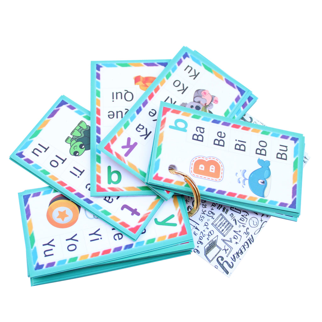 Llavero Silabario Didáctico Plus Lecto-escritura Indispensable Basico Para Educación Escolar Hada